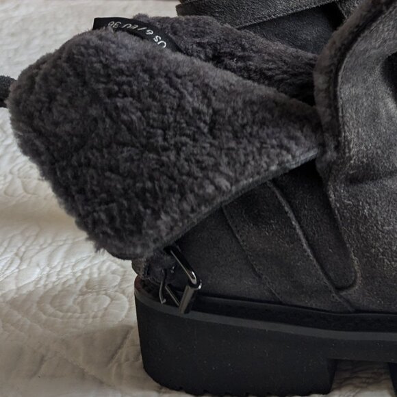 Vince Shearling Boots size 6 NWOT - Picture 6 of 12